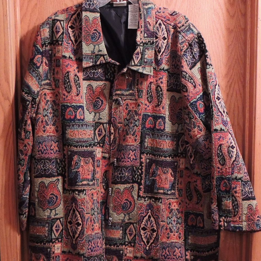 Tapestry jacket size 26-28